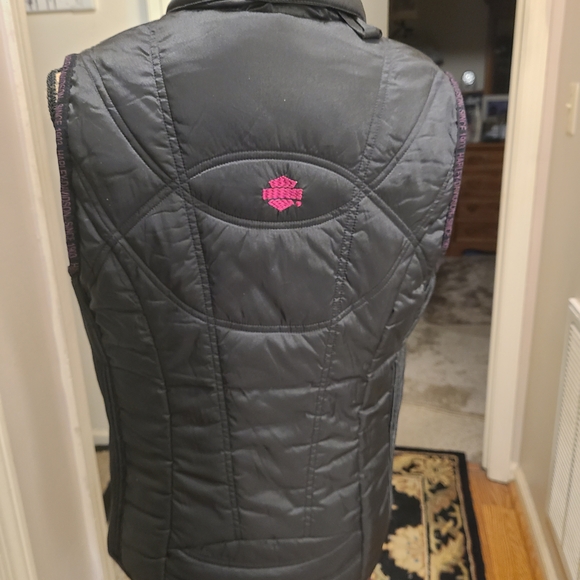 Harley-Davidson Pink and Black Women's Top - Picture 3 of 7